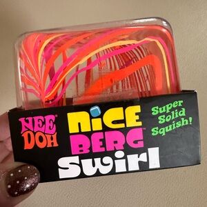NeeDoh Nice Berg Swirl Squeeze Toy - BRAND NEW